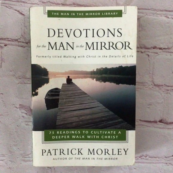 Vintage Other - Devotions for the Man in the Mirror by Patrick Morley Paperback Book
